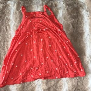 Old Navy Coral Star Print Kids Top